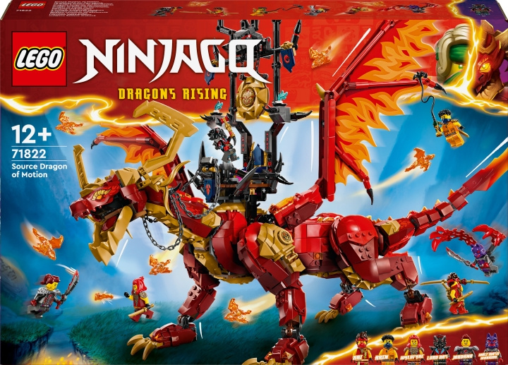 LEGO Ninjago 71822 - Butikens första drake i gruppen LEKSAKER, BARN- & BABYPRODUKTER / Leksaker / Byggleksaker / Lego hos TP E-commerce Nordic AB (C75440)