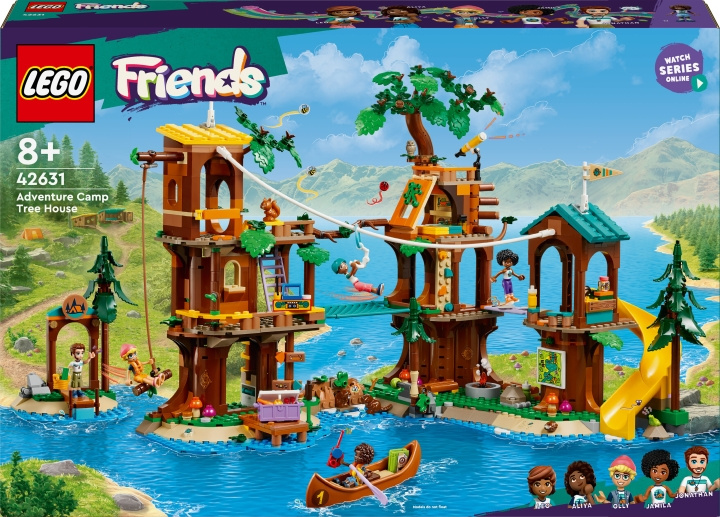 LEGO Friends 42631 - Trädkoja för äventyrsläger i gruppen LEKSAKER, BARN- & BABYPRODUKTER / Leksaker / Byggleksaker / Lego hos TP E-commerce Nordic AB (C75444)