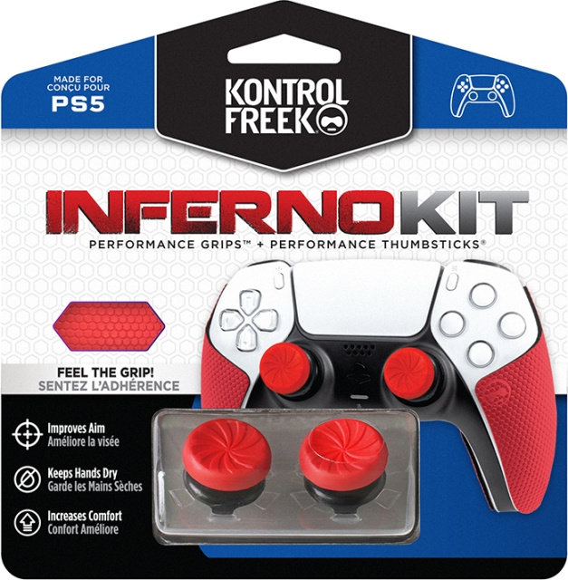 KontrolFreek Inferno Kit Performance (PS5) i gruppen HEMELEKTRONIK / Spelkonsoler & Tillbehör / Sony PlayStation 5 / Tillbehör hos TP E-commerce Nordic AB (C75448)
