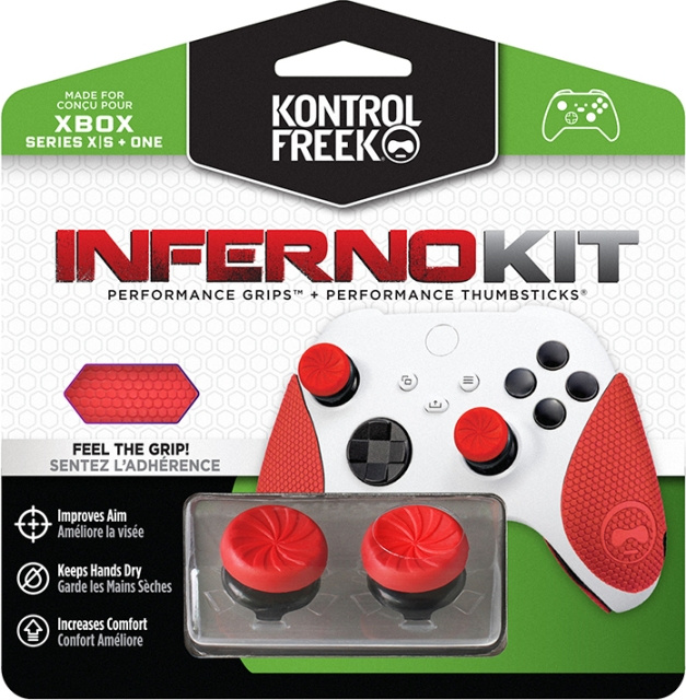 KontrolFreek Inferno Kit Performance (Xbox) i gruppen HEMELEKTRONIK / Spelkonsoler & Tillbehör / Xbox Series X/S / Tillbehör hos TP E-commerce Nordic AB (C75449)
