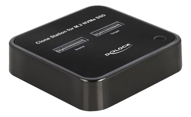 DeLOCK M.2 Docking Station for 2 x M.2 NVMe PCIe SSD i gruppen DATORER & KRINGUTRUSTNING / Datorkomponenter / Hårddiskar / SSD hos TP E-commerce Nordic AB (C75626)