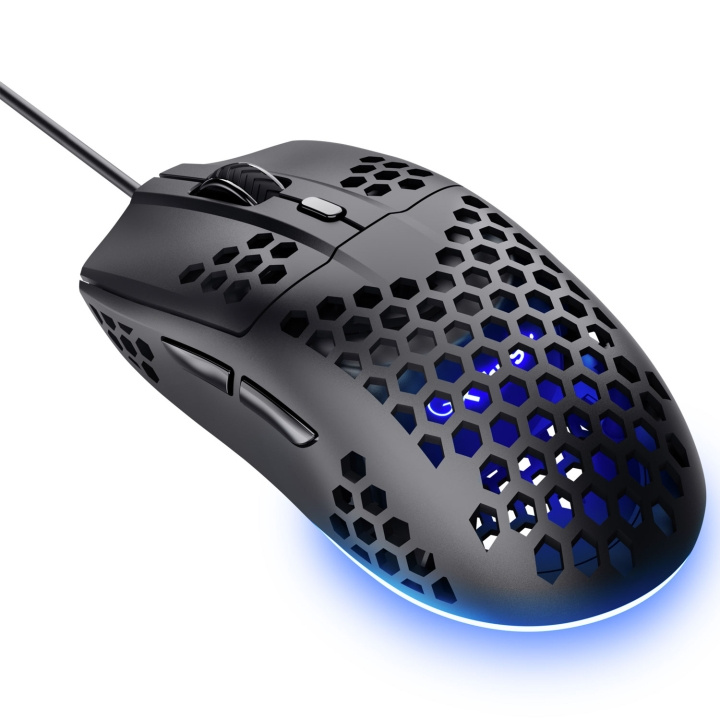 Trust GXT 928 Helox Lättvikts-gamingmus Svart i gruppen DATORER & KRINGUTRUSTNING / Möss & Tangentbord / Möss / Gaming hos TP E-commerce Nordic AB (C75701)