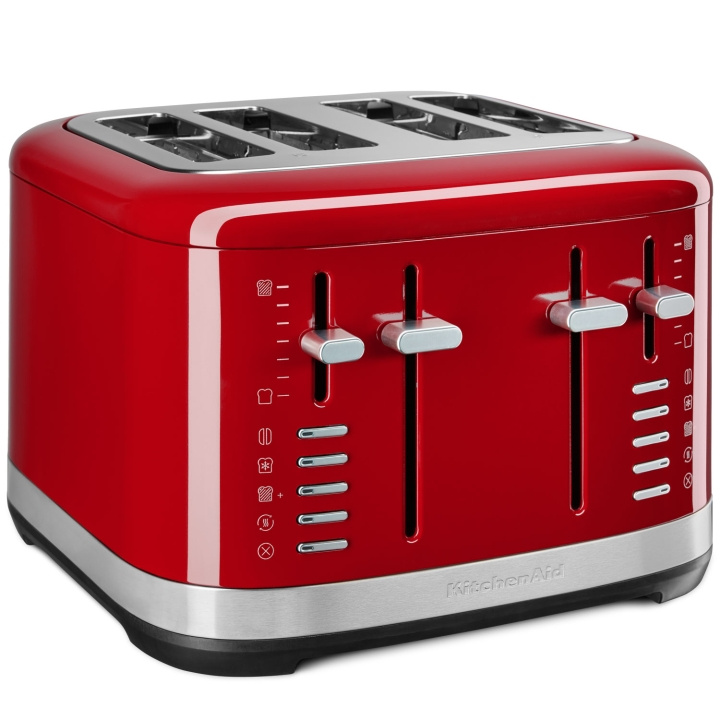 KitchenAid Brödrost 4 Skivors Metall 5KMT4109EER Röd i gruppen HEM, HUSHÅLL & TRÄDGÅRD / Hushållsmaskiner / Brödrostar & Bordsgrillar / Brödrostar hos TP E-commerce Nordic AB (C75710)