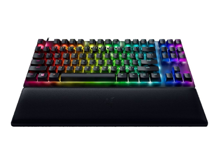 Razer Huntsman V2 TKL Tangentbord Optisk RGB Chroma Kablage Nordic i gruppen DATORER & KRINGUTRUSTNING / Gaming / Tangentbord hos TP E-commerce Nordic AB (C75798)