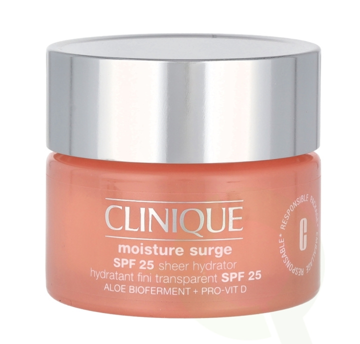 Clinique Moisture Surge SPF25 Sheer Hydrator 30 ml i gruppen SKÖNHET & HÄLSA / Hudvård / Ansiktsvård / Dagkräm hos TP E-commerce Nordic AB (C75910)