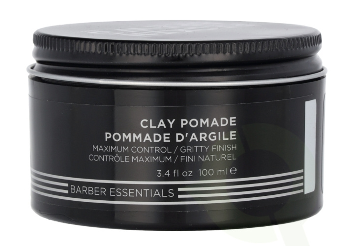 Redken Brews Clay Pomade 100 ml Maximum Control/Gritty Finish i gruppen SKÖNHET & HÄLSA / Hår & Styling / Hårstylingprodukter / Pomade hos TP E-commerce Nordic AB (C76031)