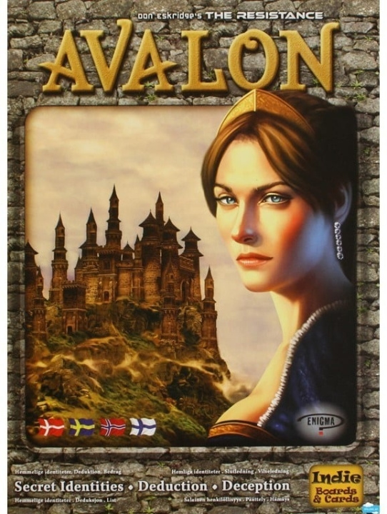 Techwo The Resistance: Avalon strategispel, ENG i gruppen LEKSAKER, BARN- & BABYPRODUKTER / Spel / Sällskapsspel hos TP E-commerce Nordic AB (C76044)