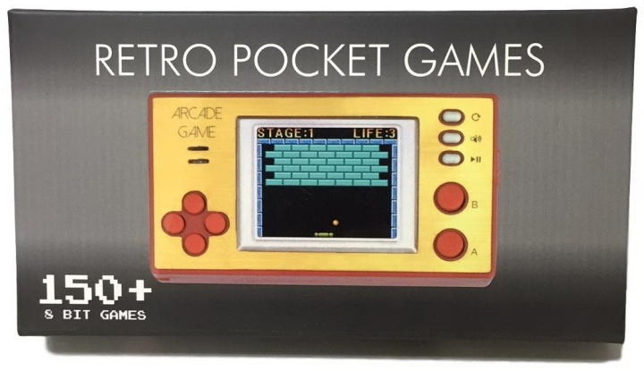 Techwo Konsol i retrostil i gruppen HEMELEKTRONIK / Spelkonsoler & Tillbehör / Övriga spel & tillbehör hos TP E-commerce Nordic AB (C76060)