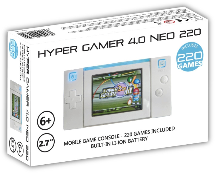 Techwo Hyper Gamer 4.0 Neo spelkonsol i gruppen HEMELEKTRONIK / Spelkonsoler & Tillbehör / Övriga spel & tillbehör hos TP E-commerce Nordic AB (C76061)