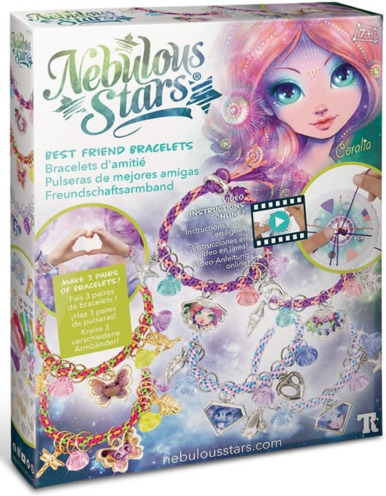 Nebulous Stars Bästa vännen-armband - kartongset i gruppen LEKSAKER, BARN- & BABYPRODUKTER / Leksaker / Pyssel hos TP E-commerce Nordic AB (C76117)
