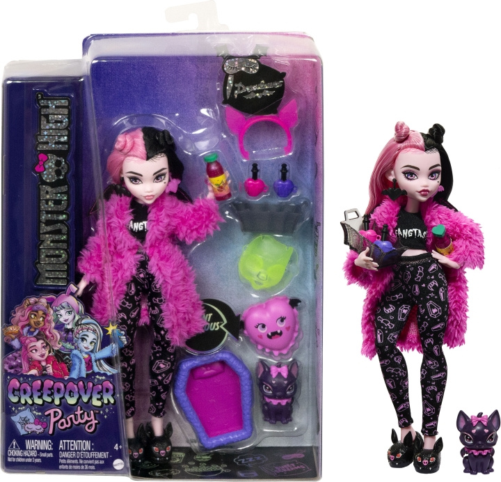 Monster High Creepover Party Draculaura - modedocka i gruppen LEKSAKER, BARN- & BABYPRODUKTER / Leksaker / Dockor & Tillbehör hos TP E-commerce Nordic AB (C76157)