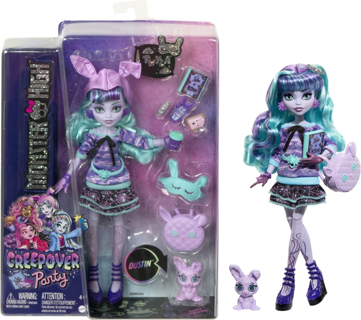 Monster High Creepover Party Twyla - modedocka i gruppen LEKSAKER, BARN- & BABYPRODUKTER / Leksaker / Dockor & Tillbehör hos TP E-commerce Nordic AB (C76160)
