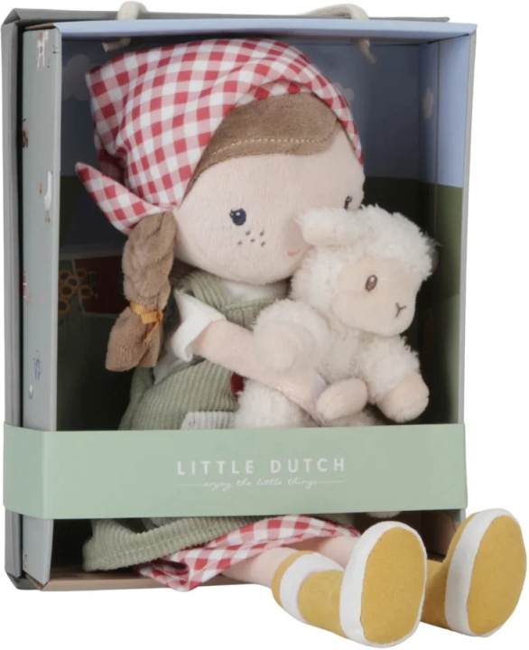 Little Dutch småbrukaren Rosa och fåren i gruppen LEKSAKER, BARN- & BABYPRODUKTER / Leksaker / Dockor & Tillbehör hos TP E-commerce Nordic AB (C76167)