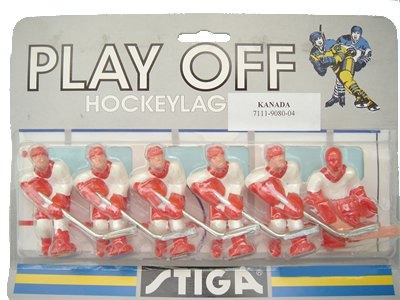 Stiga hockeylag, Kanada i gruppen LEKSAKER, BARN- & BABYPRODUKTER / Leksaker / Figurer, Miniatyrer & tillbehör hos TP E-commerce Nordic AB (C76182)