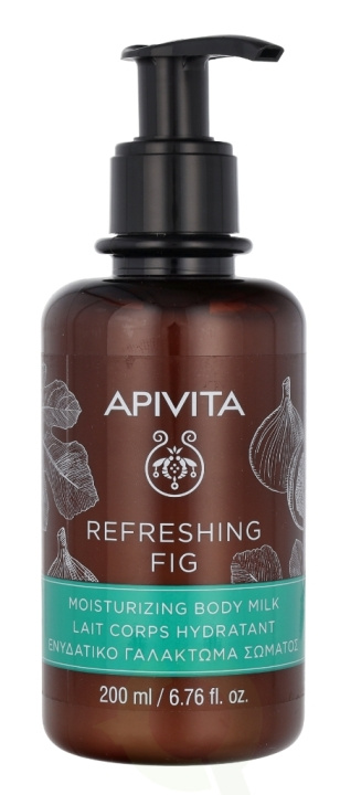 Apivita Refreshing Fig Moisturizing Body Milk 200 ml i gruppen SKÖNHET & HÄLSA / Hudvård / Kroppsvård / Body lotion hos TP E-commerce Nordic AB (C76318)