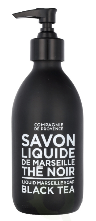 Compagnie De Provence Marseille Liquid Soap 300 ml Black Tea i gruppen SKÖNHET & HÄLSA / Hudvård / Kroppsvård / Bad & Duschcreme hos TP E-commerce Nordic AB (C76345)