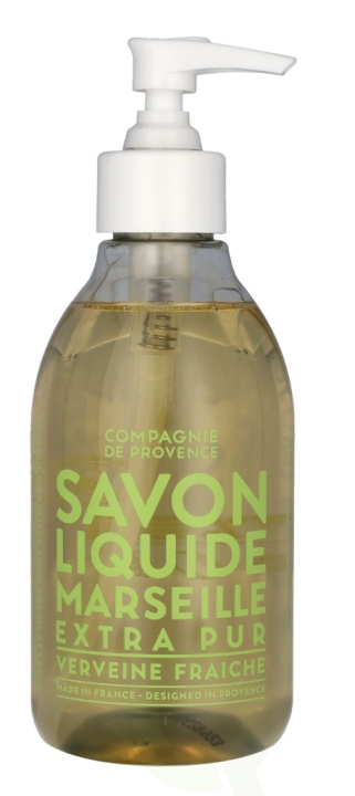 Compagnie De Provence Marseille Liquid Soap 300 ml Fresh Verbena i gruppen SKÖNHET & HÄLSA / Hudvård / Kroppsvård / Bad & Duschcreme hos TP E-commerce Nordic AB (C76357)