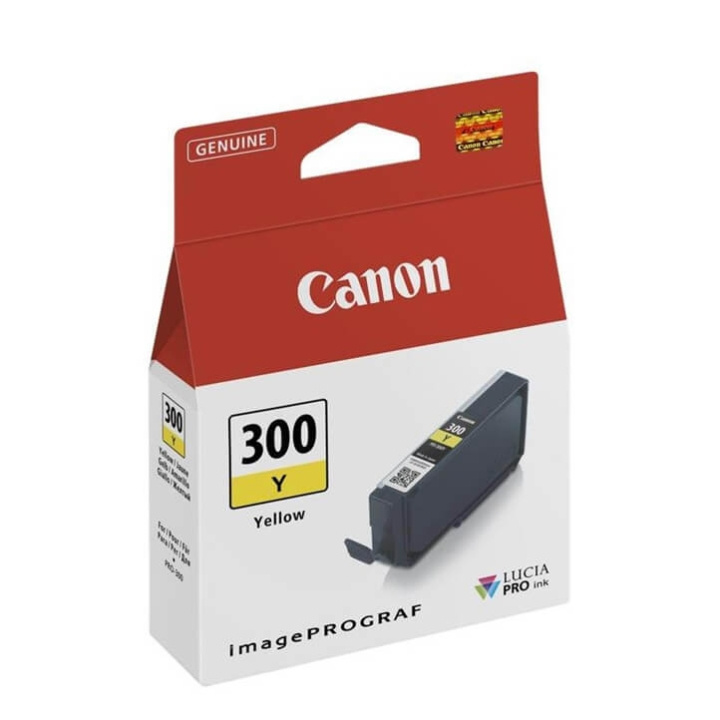 Canon Bläck 4196C001 PFI-300 Gul i gruppen DATORER & KRINGUTRUSTNING / Skrivare & Tillbehör / Bläck & Toner / Bläckpatroner / Canon hos TP E-commerce Nordic AB (C76470)