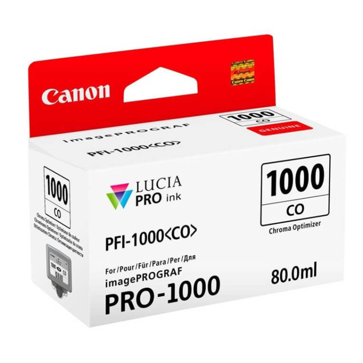 Canon Bläck 0556C001 PFI-1000 Chrome Optimizer i gruppen DATORER & KRINGUTRUSTNING / Skrivare & Tillbehör / Bläck & Toner / Bläckpatroner / Canon hos TP E-commerce Nordic AB (C76485)