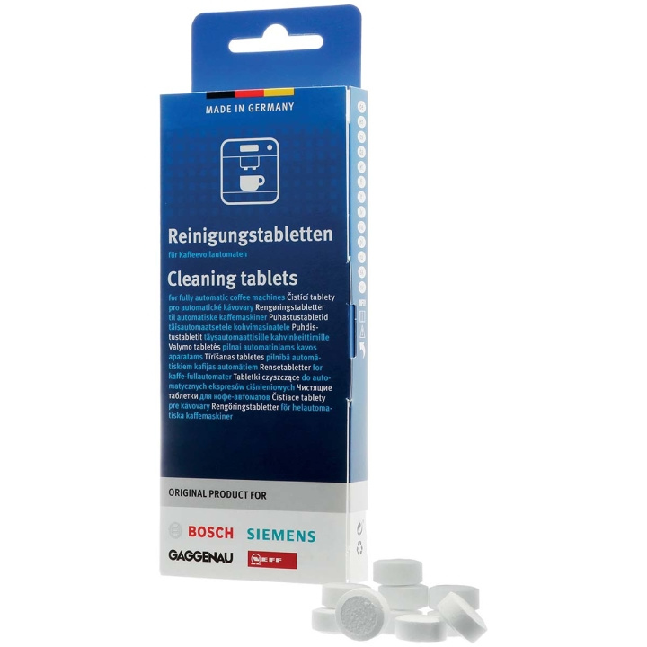 Bosch Rengöringstabletter för helautomatiska kaffemaskiner och termokannor i gruppen HEM, HUSHÅLL & TRÄDGÅRD / Hushållsmaskiner / Kaffemaskiner & Tillbehör / Filter & Tillbehör hos TP E-commerce Nordic AB (C76556)