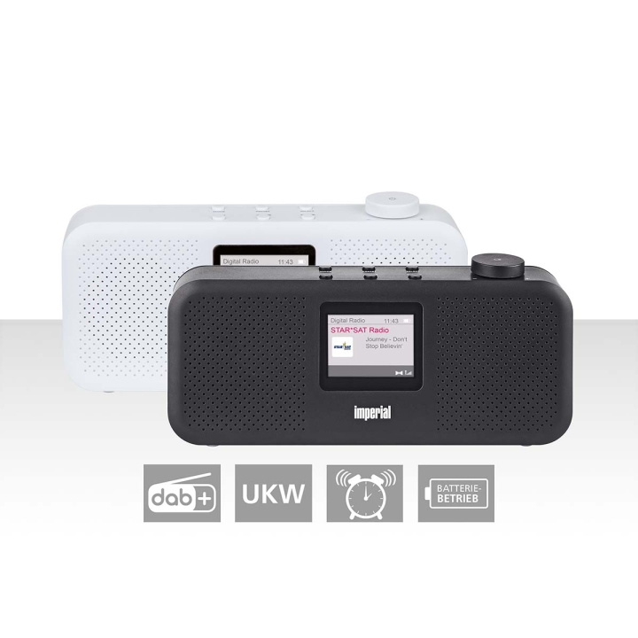 imperial DABMAN 16 DAB+ / FM Stereo Radio Svart i gruppen HEMELEKTRONIK / Ljud & Bild / Hemmabio, HiFi & Bärbart / Radio & Väckarklockor / Radio hos TP E-commerce Nordic AB (C76560)