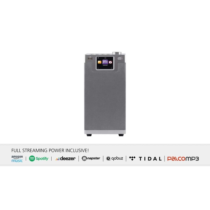 imperial DABMAN i610 Multifunktionell stereoradio DAB+ / FM / Internet / Bluetooth Grå i gruppen HEMELEKTRONIK / Ljud & Bild / Hemmabio, HiFi & Bärbart / Radio & Väckarklockor / Radio hos TP E-commerce Nordic AB (C76572)