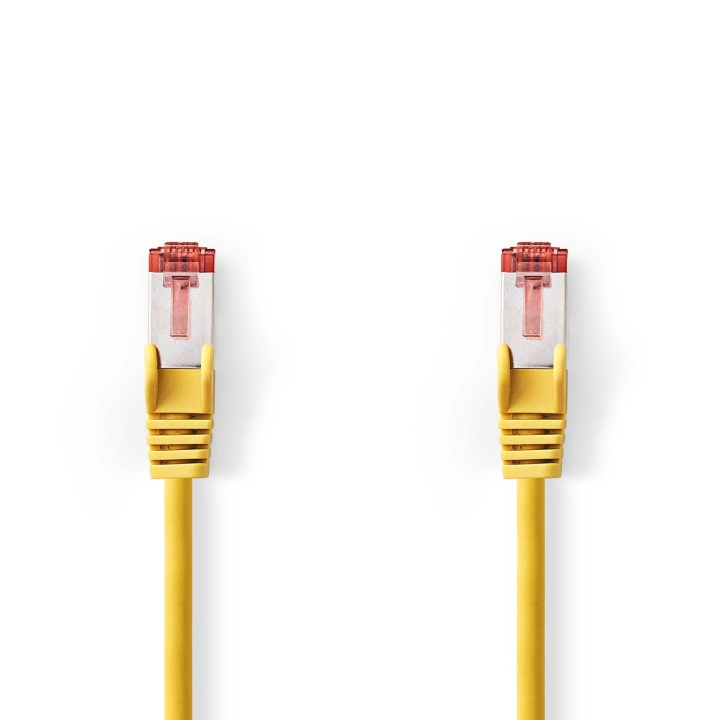 Nedis CAT6 Nätverkskabel | RJ45 hane | RJ45 hane | S/FTP | 15.0 m | Rund | LSZH | Gul | Label i gruppen DATORER & KRINGUTRUSTNING / Datorkablar / Nätverkskablar / Cat6 hos TP E-commerce Nordic AB (C76638)