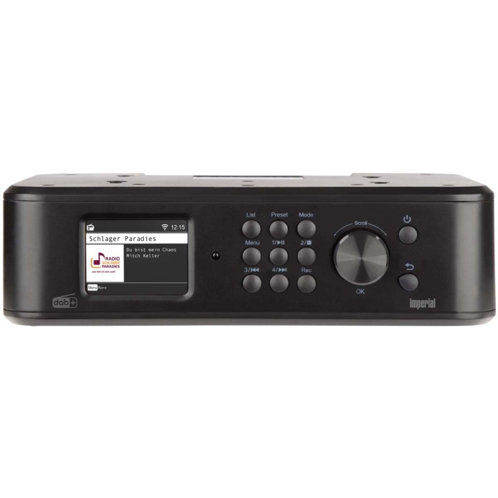 imperial DABMAN i460 Multifunktionell radio Svart i gruppen HEMELEKTRONIK / Ljud & Bild / Hemmabio, HiFi & Bärbart / Radio & Väckarklockor / Radio hos TP E-commerce Nordic AB (C76748)