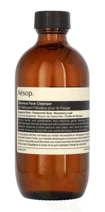 AESOP Fabulous Face Cleanser 200 ml i gruppen SKÖNHET & HÄLSA / Hudvård / Ansiktsvård / Ansiktsolja hos TP E-commerce Nordic AB (C76833)