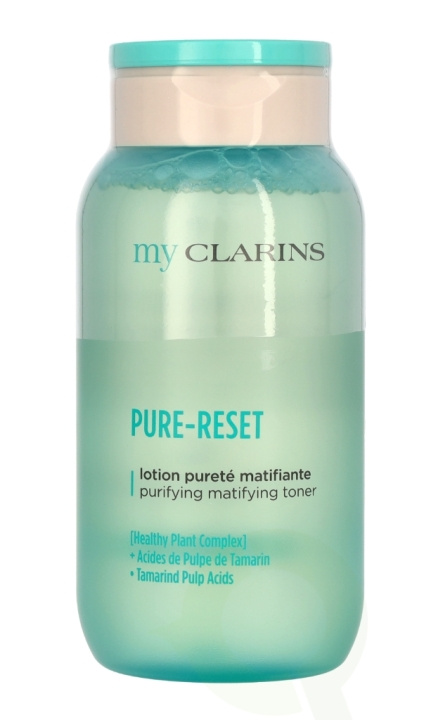 Clarins My Clarins Pure-Reset Purifying Matifying Toner 200 ml i gruppen SKÖNHET & HÄLSA / Hudvård / Ansiktsvård / Ansiktsvatten & Facemist hos TP E-commerce Nordic AB (C76853)