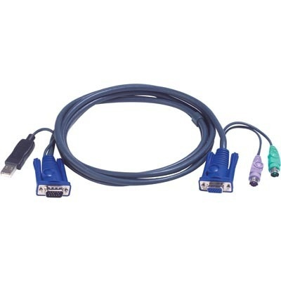 ATEN 2L-5506UP USB KVM-kabel, 6 m i gruppen DATORER & KRINGUTRUSTNING / Datorkablar / Övriga datorkablar hos TP E-commerce Nordic AB (C77199)