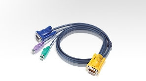 ATEN 2L-5203P Kombinationskabel för t.ex. ACS-12xx-serien, PS/2, 3m i gruppen DATORER & KRINGUTRUSTNING / Datorkablar / Övriga datorkablar hos TP E-commerce Nordic AB (C77274)