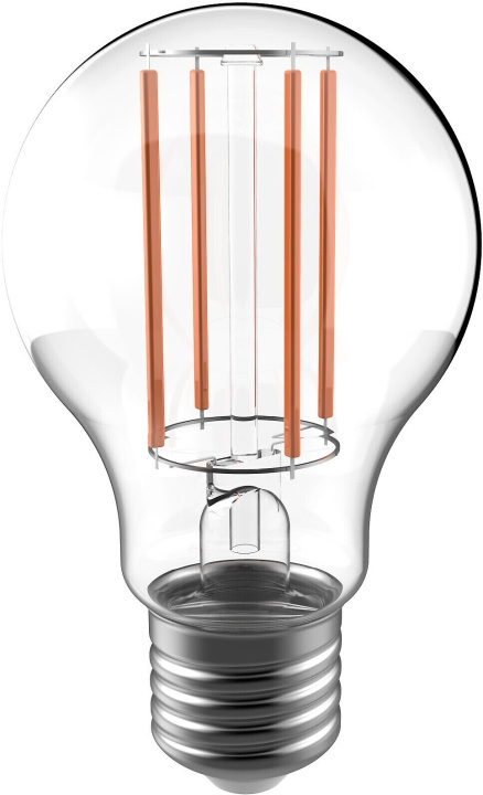 Airam LED A60-lampa, E27, 3000K, 470lm, klar koppar i gruppen HEMELEKTRONIK / Belysning / LED-lampor hos TP E-commerce Nordic AB (C77495)