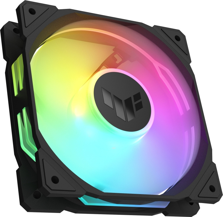 ASUS TUF Gaming TR 120 ARGB PWM-fläkt, 120 mm, svart i gruppen DATORER & KRINGUTRUSTNING / Datorkomponenter / Kylning / Chassifläktar hos TP E-commerce Nordic AB (C77855)