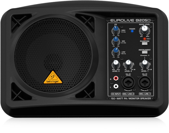 BEHRINGER EuroLive B205D PA-högtalare i gruppen SPORT, FRITID & HOBBY / Hobby / Musik / PA-utrustning hos TP E-commerce Nordic AB (C78119)