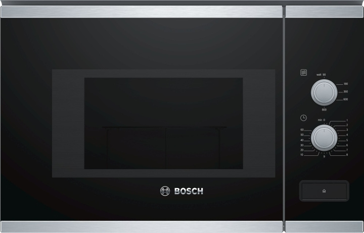 Bosch BFL520MS0 Serie 4 mikrovågsugn, stål i gruppen HEM, HUSHÅLL & TRÄDGÅRD / Hushållsmaskiner / Mikrovågsugnar hos TP E-commerce Nordic AB (C78145)