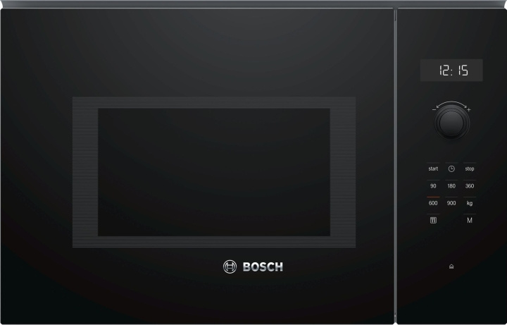 Bosch BFL554MB0 Serie 6 mikrovågsugn, svart i gruppen HEM, HUSHÅLL & TRÄDGÅRD / Hushållsmaskiner / Mikrovågsugnar hos TP E-commerce Nordic AB (C78147)