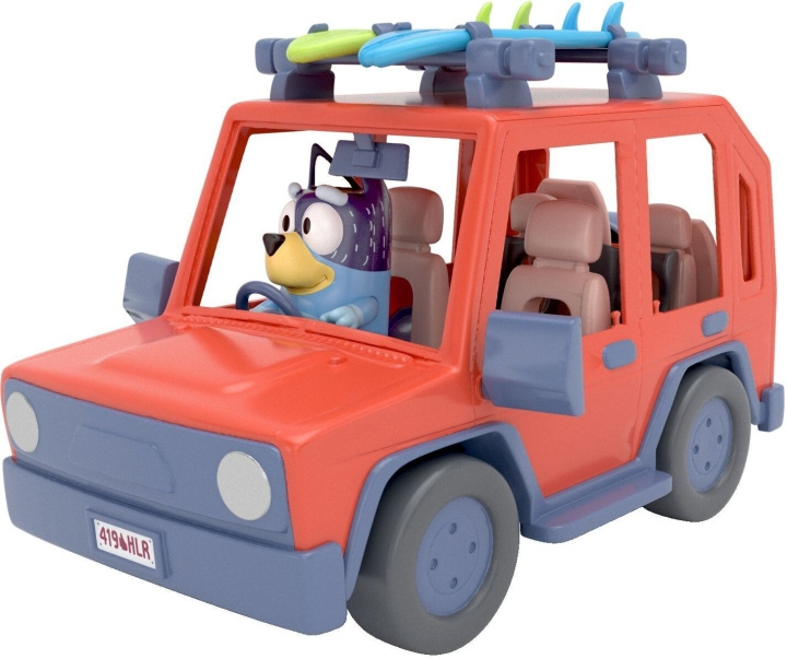 BLUEY Family Cruiser familjebil och figur i gruppen LEKSAKER, BARN- & BABYPRODUKTER / Leksaker / Figurer, Miniatyrer & tillbehör hos TP E-commerce Nordic AB (C78469)