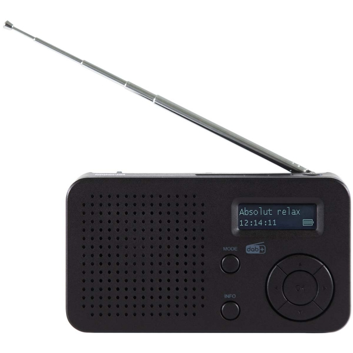 imperial DABMAN 17 bärbar DAB+/FM-radio med Bluetooth svart i gruppen HEMELEKTRONIK / Ljud & Bild / Hemmabio, HiFi & Bärbart / Radio & Väckarklockor / Radio hos TP E-commerce Nordic AB (C78743)