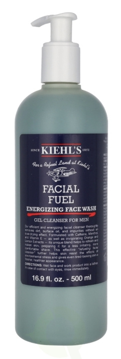 Kiehl\'s Men Facial Fuel Energizing Face Wash 500 ml i gruppen SKÖNHET & HÄLSA / Hudvård / Ansiktsvård / Rengöring hos TP E-commerce Nordic AB (C78834)
