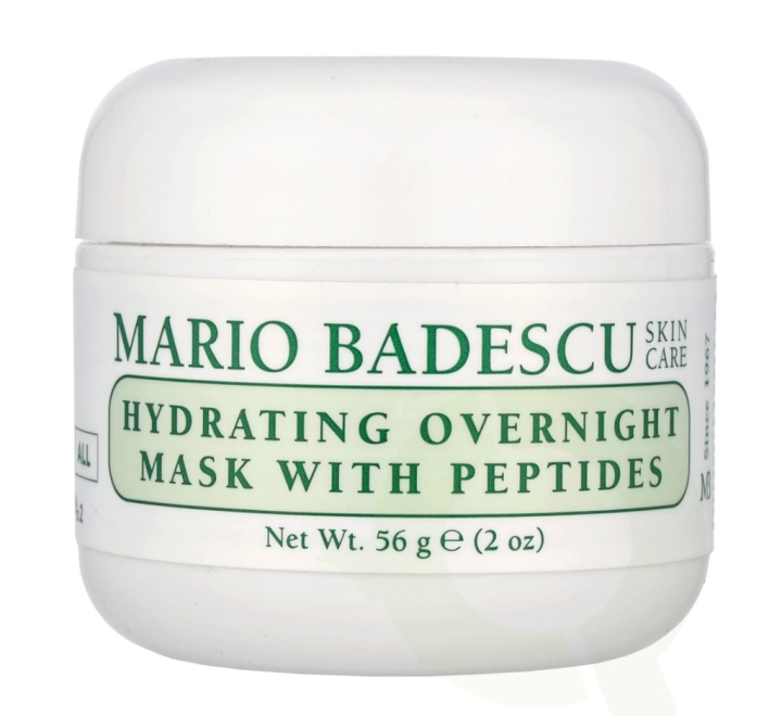 Mario Badescu Hydrating Overnight Mask With Peptides 59 ml i gruppen SKÖNHET & HÄLSA / Hudvård / Ansiktsvård / Nattkräm hos TP E-commerce Nordic AB (C78868)