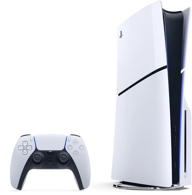 Sony PlayStation 5 Slim (PS5) Standard Edition (D-Chassis) i gruppen HEMELEKTRONIK / Spelkonsoler & Tillbehör / Sony PlayStation 5 / Konsoler hos TP E-commerce Nordic AB (C78942)