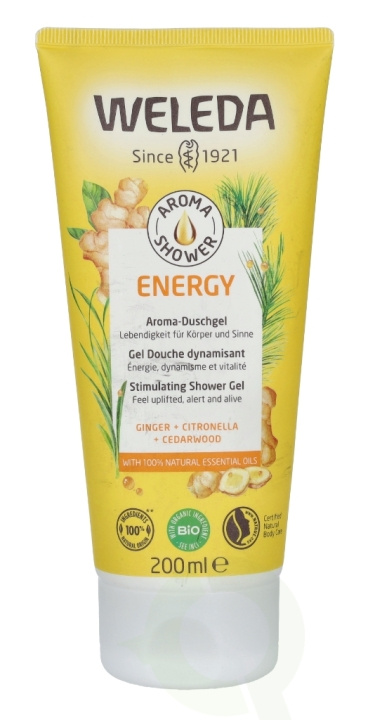Weleda Energy Aroma Shower Gel 200 ml i gruppen SKÖNHET & HÄLSA / Hudvård / Kroppsvård / Bad & Duschcreme hos TP E-commerce Nordic AB (C79120)