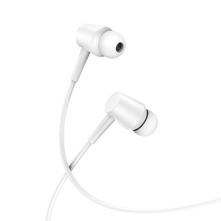 XO trådbundna hörlurar EP57 jack 3,5mm vit