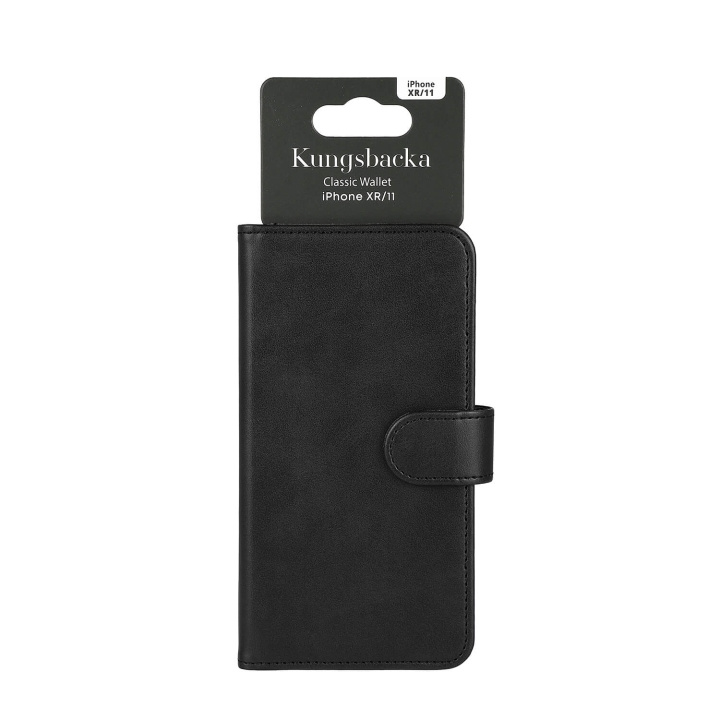 Kungsbacka Classic Wallet iPhone XR/11 Black i gruppen SMARTPHONE & SURFPLATTOR / Mobilskydd / Apple / iPhone 11 hos TP E-commerce Nordic AB (C79440)