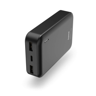 Hama Powerbank 10000mAh 2xUSB-A Antracit