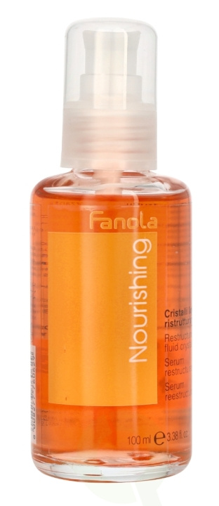 Fanola Nourishing Restructuring Fluid Crystals Serum 100 ml i gruppen SKÖNHET & HÄLSA / Hår & Styling / Hårvårdsprodukter / Hårserum hos TP E-commerce Nordic AB (C79590)