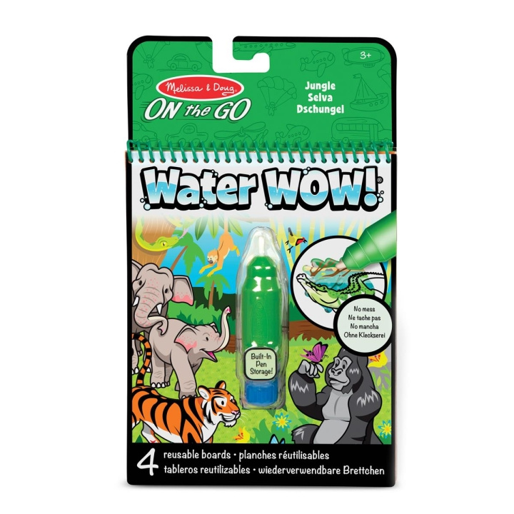 Melissa & Doug Vatten WOW! Djungel i gruppen LEKSAKER, BARN- & BABYPRODUKTER / Leksaker / Rita & Räkna hos TP E-commerce Nordic AB (C79767)