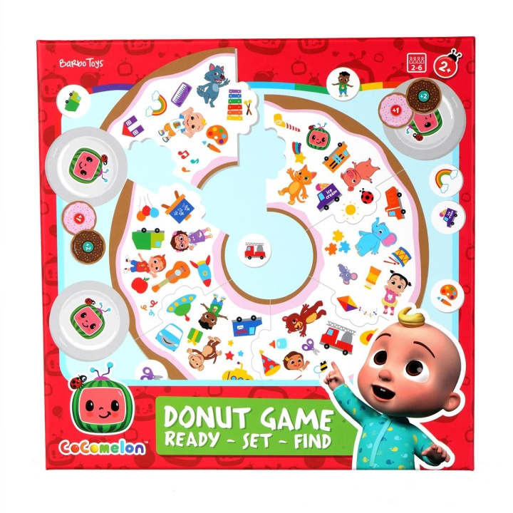 Barbo Toys CoComelon Donut Game - Redo, inställd, hitta i gruppen LEKSAKER, BARN- & BABYPRODUKTER / Spel / Barnspel hos TP E-commerce Nordic AB (C79824)