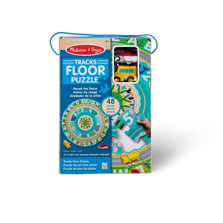 Melissa & Doug Golvpussel och lekset Round the Shore i gruppen LEKSAKER, BARN- & BABYPRODUKTER / Leksaker / Barnpussel hos TP E-commerce Nordic AB (C79855)